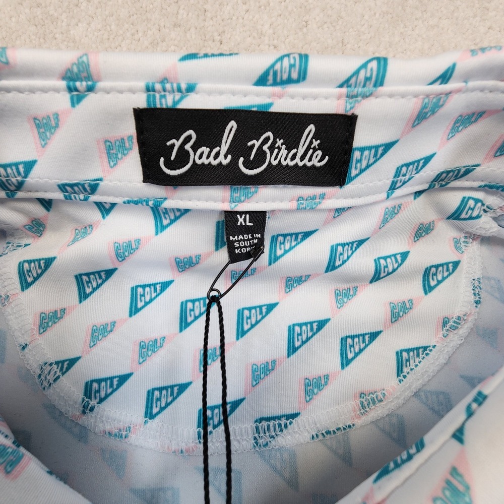 Bad Birdie Pinseeker Polo Womens XL Sleeveless Golf Tennis Shirt NEW PLEASE READ - Picture 5 of 9